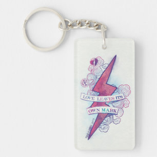 Harry Potter Spell Love Leaves Its Own Mark Keychain