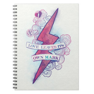 Harry Potter Spell Love Leaves Its Own Mark Notebook