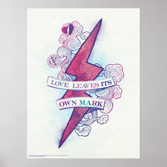 Harry Potter Spell Love Leaves Its Own Mark Poster