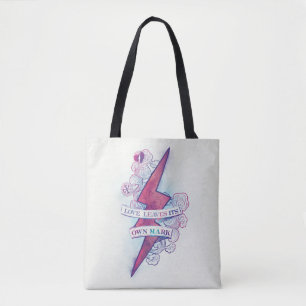 Harry Potter Spell Love Leaves Its Own Mark Tote Bag
