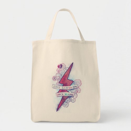 Harry Potter Spell  Love Leaves Its Own Mark Tote Bag