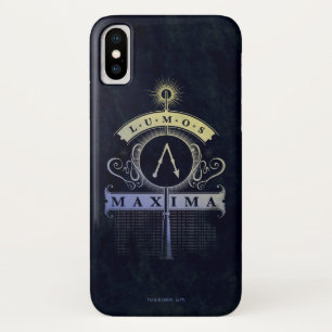 Harry Potter Spell Lumos Maxima Graphic iPhone X Case