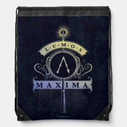 Harry Potter Spell | Lumos Maxima Graphic Drawstring Bag