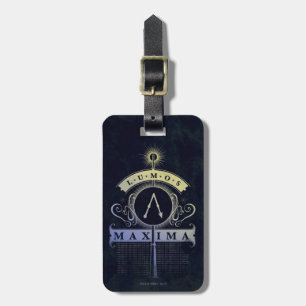 Harry Potter Spell Lumos Maxima Graphic Luggage Tag
