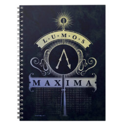 Harry Potter Spell | Lumos Maxima Graphic Notebook