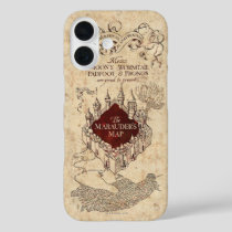 Harry Potter Spell | Marauder's Map iPhone 16 Case