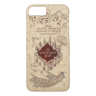 Harry Potter Spell Marauder's Map iPhone 8/7 Case
