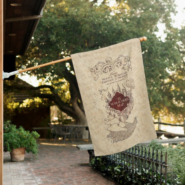 Harry Potter Spell | Marauder's Map House Flag (In SItu)