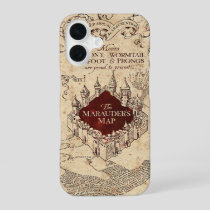 Harry Potter Spell | Marauder's Map iPhone 16 Case