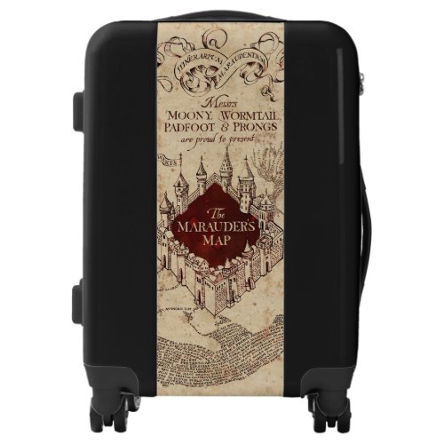 Harry Potter Spell  Marauders Map Luggage
