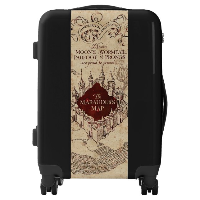Harry Potter Spell | Marauder's Map Luggage (Front)
