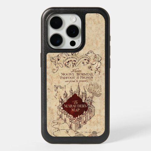 Harry Potter Spell  Marauders Map Otterbox iPhon iPhone 15 Pro Case