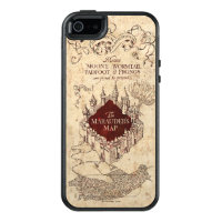 Harry Potter Spell | Marauder's Map OtterBox iPhone 5/5s/SE Case