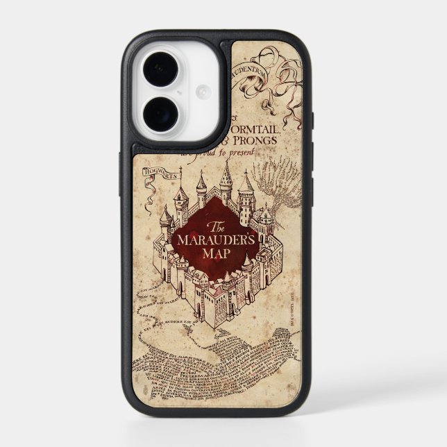 Harry Potter Spell | Marauder's Map Otterbox iPhone Case (Back)