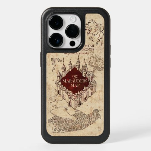 Harry Potter Spell  Marauders Map OtterBox iPhone 14 Pro Case