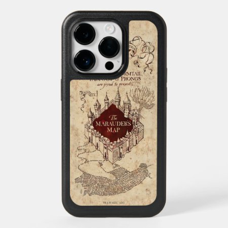 Harry Potter Spell | Marauder's Map Otterbox Iphone 14 Pro Case