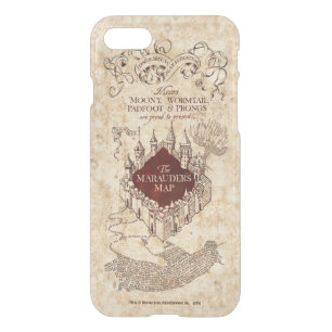 Harry Potter Spell Marauder's Map iPhone SE/8/7 Case