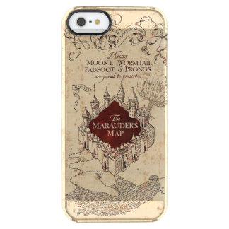 Harry Potter Spell | Marauder's Map Clear iPhone SE/5/5s Case
