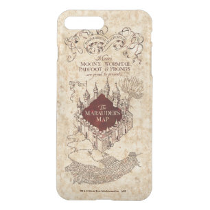 Harry Potter Spell Marauder's Map iPhone 8 Plus/7 Plus Case