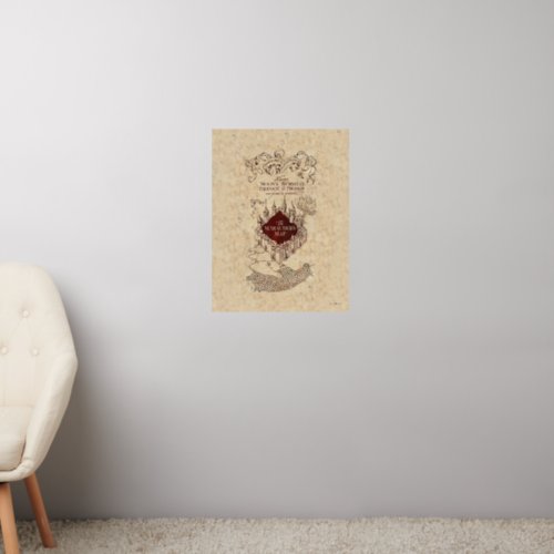 Harry Potter Spell  Marauders Map Wall Decal