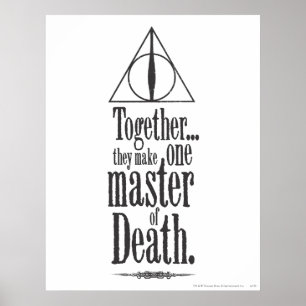 Harry Potter Spell   Master of Death Poster