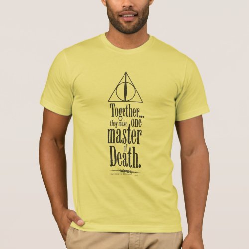 Harry Potter Spell  Master of Death T_Shirt
