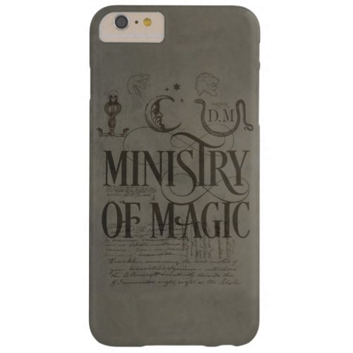 Harry Potter Spell  MINISTRY OF MAGIC Barely There iPhone 6 Plus Case
