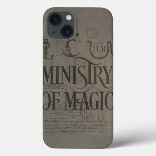Harry Potter Spell  MINISTRY OF MAGIC iPhone 13 Case