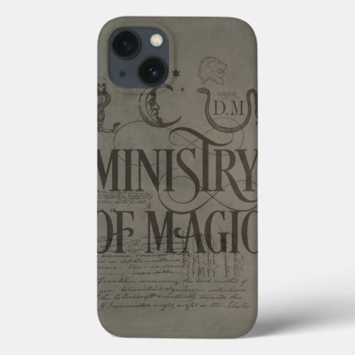 Harry Potter Spell  MINISTRY OF MAGIC iPhone 13 Case