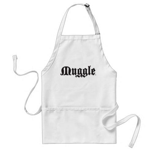 Harry Potter Spell  Muggle Adult Apron