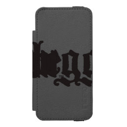 Harry Potter Spell | Muggle iPhone SE/5/5s Wallet Case