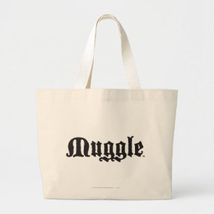 Harry Potter Spell Muggle Large Tote Bag