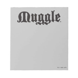 Harry Potter Spell Muggle Notepad