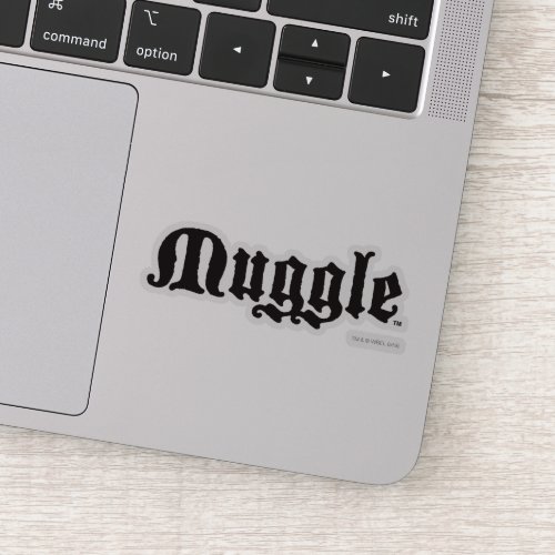 Harry Potter Spell  Muggle Sticker