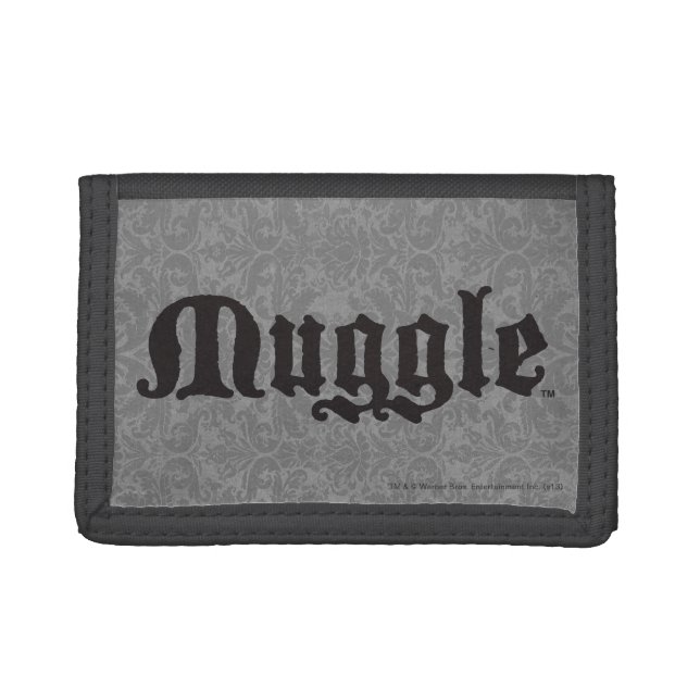 Harry Potter Spell | Muggle Trifold Wallet (Front)