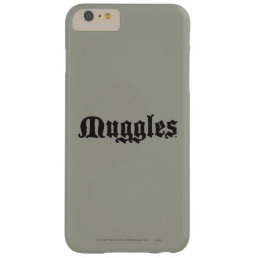 Harry Potter Spell | Muggles Barely There iPhone 6 Plus Case