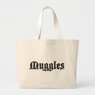 Harry Potter Spell Muggles Large Tote Bag