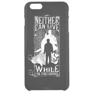 Harry Potter Spell   Neither Can Live Clear iPhone 6 Plus Case