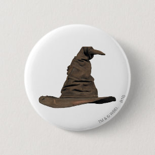 Harry Potter Spell   Sorting Hat Button