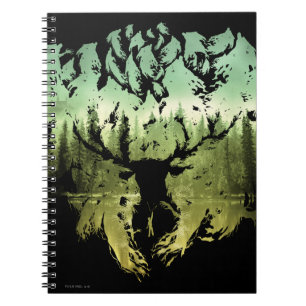 Harry Potter Spell Stag Patronus Notebook