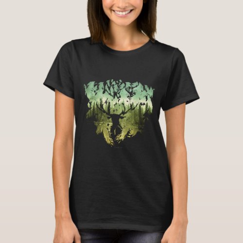 Harry Potter Spell  Stag Patronus T_Shirt