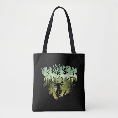 Harry Potter Spell  Stag Patronus Tote Bag