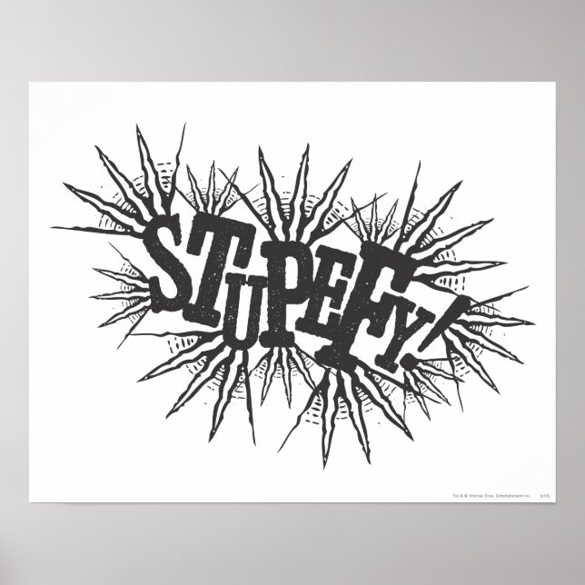 Harry Potter Spell | Stupefy! Poster (Front)