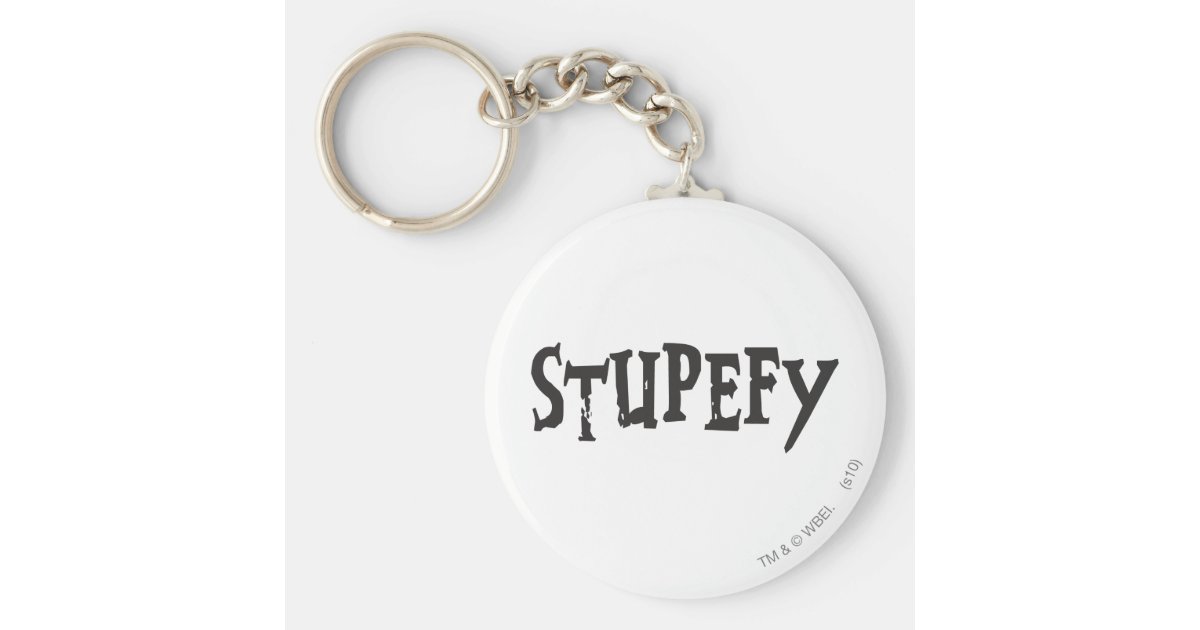 Harry Potter Spell Stupefy Stunning Spell Keychain