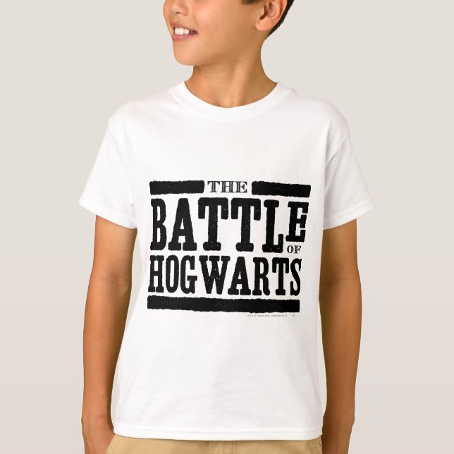 Harry Potter Spell | The Battle of Hogwarts T-Shirt (Front)