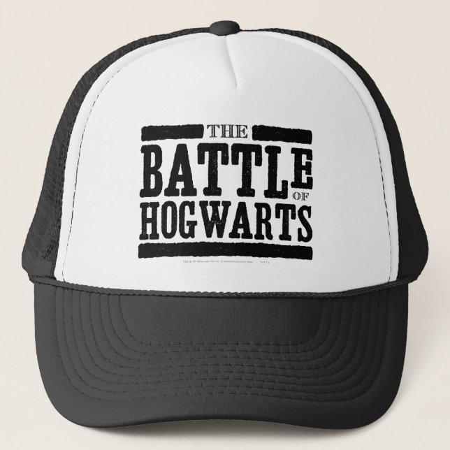 Harry Potter Spell | The Battle of Hogwarts Trucker Hat (Front)