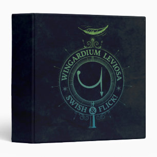 Harry Potter Spell Wingardium Leviosa Graphic Binder