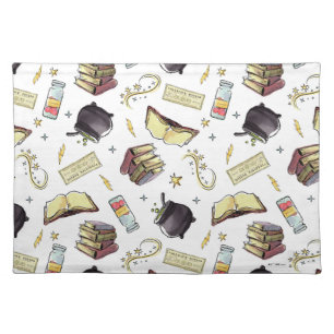 HARRY POTTER™ Spells & Books Pattern Cloth Placemat