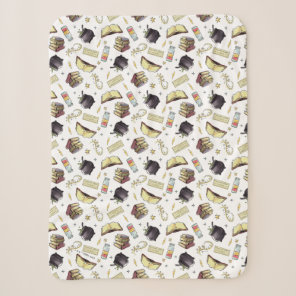 HARRY POTTER™ Spells & Books Pattern Sherpa Blanket