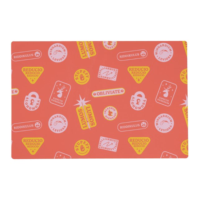 HARRY POTTER™ | Spells Pattern Placemat (Front)